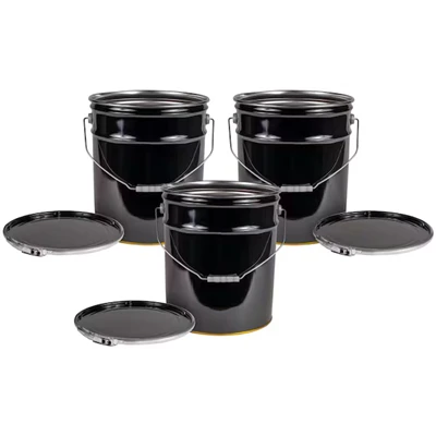 5 gallon stålhink med spaklåslock