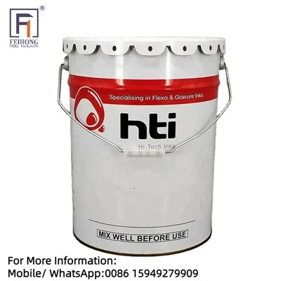 5 gallon metallhinkar för lösningsmedelsbaserad färg